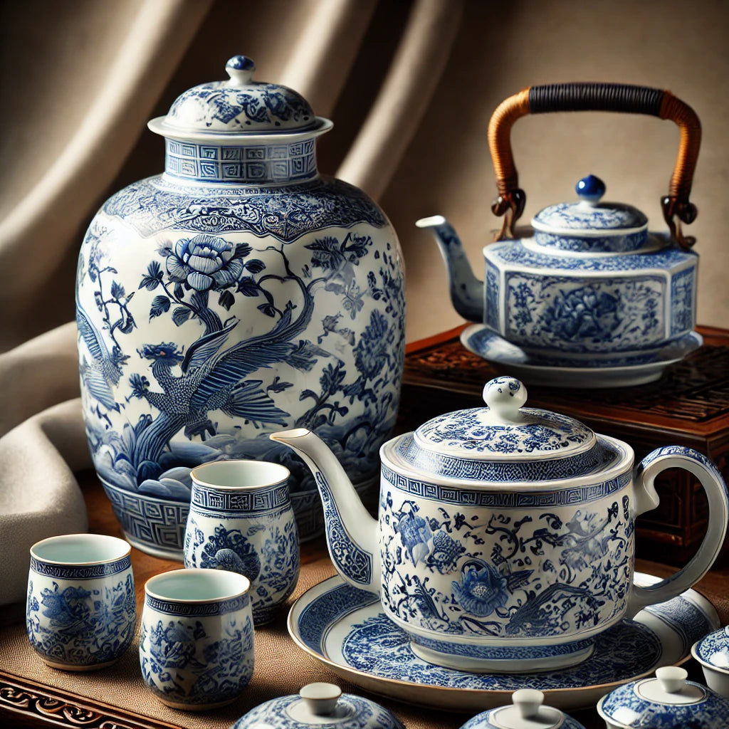 Exquisite Chinese Porcelain – Blue and White, Panda Figurines, and Travel-Friendly Pieces